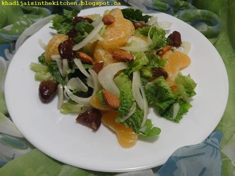 SALADE DE FENOUIL ET CLEMENTINE / FENNEL AND CLEMENTINE SALAD / ENSALADA CON HINOJO Y CLEMENTINA / سلطة الشمر (البسباس) و الكليمنتين