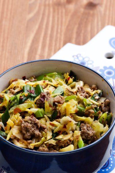 Keto Asian cabbage stir-fry