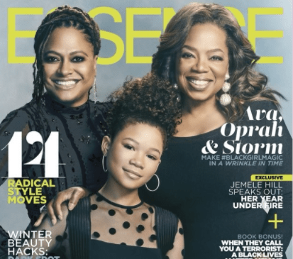 Ava DuVernay, Oprah Winfrey  & Storm Reid Cover The Feb. Issue Of Essence