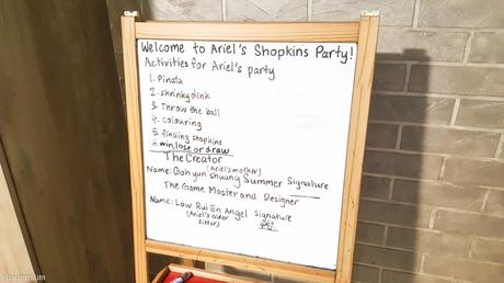It's a Shopkins Tea Party - Ariel is 5!