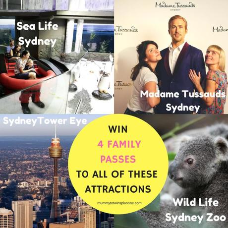 Win A Family Pass to 4 Sydney Attractions