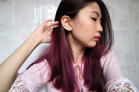 Etude House Two tone Treatment Hair Color in Mystery Purple Review