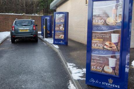 Drive-thru bakery opens in Scotland