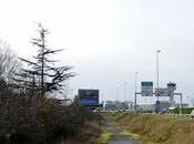 Past Future Urban Wasteland Near Bordeaux-Mérignac Airport Base, Housing Estate Business Park)