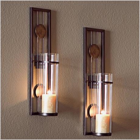 creative ideas for decorative wall candle holders