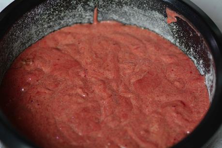 Eggless Red velvet cake with cream cheese frosting