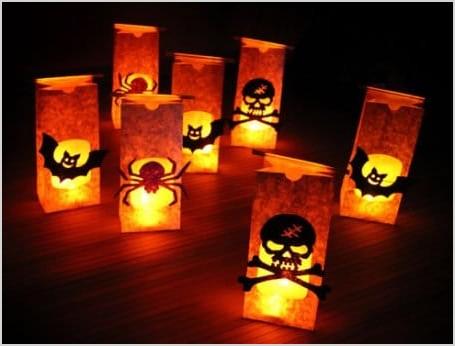 scary halloween table decorations