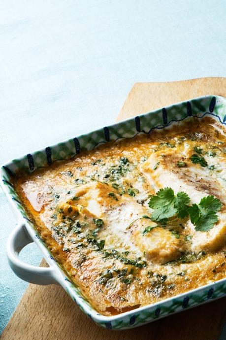 Keto Thai fish with curry and coconut