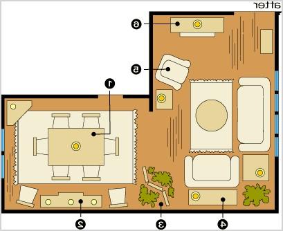 room arrangements for awkward spaces
