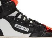 Hazmat Haute: Off-White Black White High-Top Sneakers