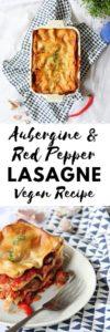Aubergine & Red Pepper Lasagne | Vegan Recipe in Collaboration with @tesco | #Vegan #VeganDinner #VeganRecipe #Lasagne