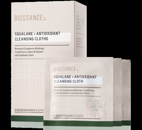 One-Step Wonder: Biossance Squalane + Antioxidant Cleansing Cloths