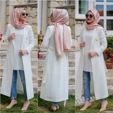 Western dress with outlet hijab