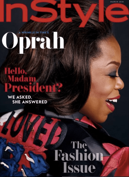 Oprah Winfrey Says Running For President Is Not In Her DNA