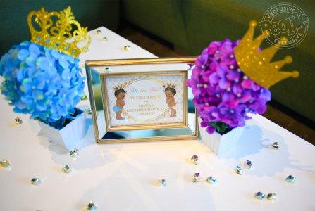 [Pics] Ne-Yo & Wife Crystal Host Charitable Gender Reveal Party
