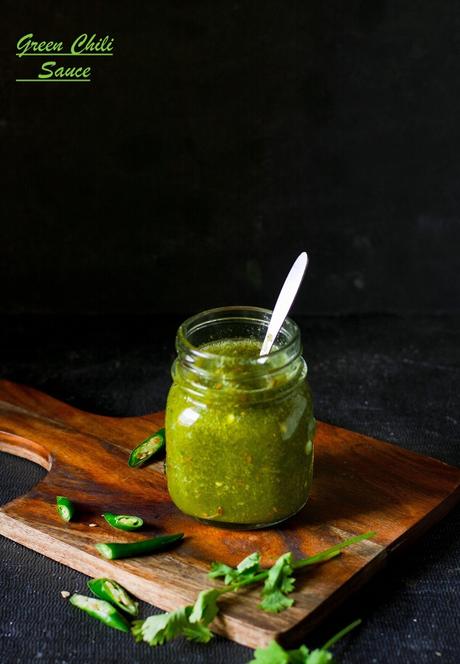 Instant Green Chili Sauce