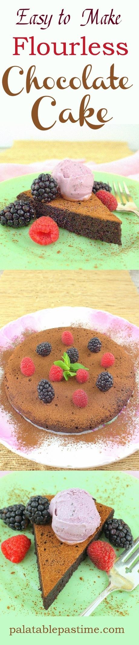 Flourless Chocolate Cake #ChocolateCakeDay Flourless Chocolate Cake #ChocolateCakeDay