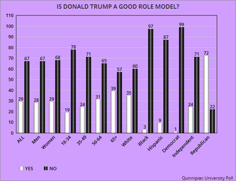 Americans Say Donald Trump Is NOT A Good Role Model