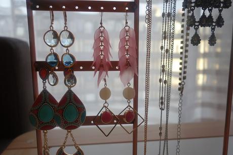 Jewelry Display Rack - Earrings Organizer