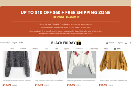 Zaful Thanksgiving Shopping Tips! Zaful Thanksgiving Shopping Tips!