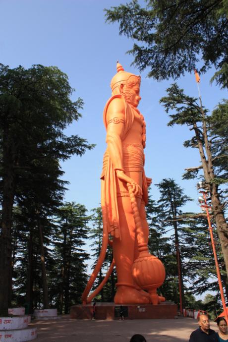 DAILY PHOTO: Jakhoo Hill Hanuman Ji Statue
