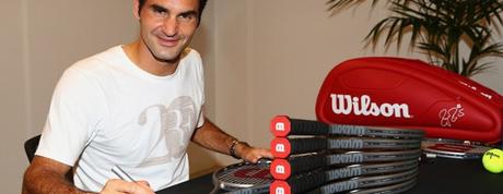 Wilson Honors Roger Federer’s Remarkable Achievement With Special 20th Grand Slam Platinum Edition Racket Package