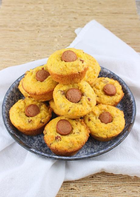 Frito Corn Dog Muffins #MuffinMonday Frito Corn Dog Muffins #MuffinMonday