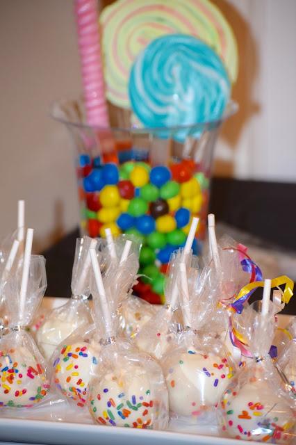 Lily's Candy Theme Birthday Party