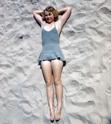 Kodachrome Girl 1940s Kodachrome Girl 1940s