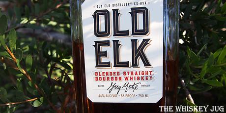 Old Elk Blended Straight Bourbon Label