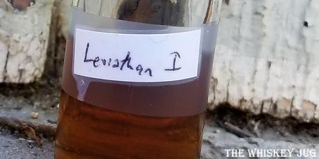 Leviathan 1 Single Malt Whiskey Label