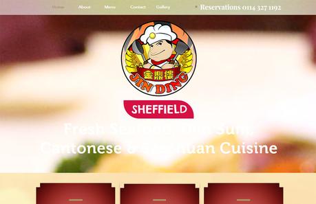 Local SEO Audit of Jin Ding Chinese Restaurant Sheffield Website