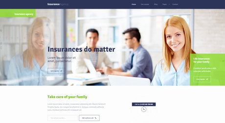 9 Of The Best Insurance Website WordPress Themes