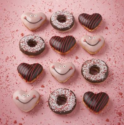 Love is in the air this Valentine’s Day at Krispy Kreme