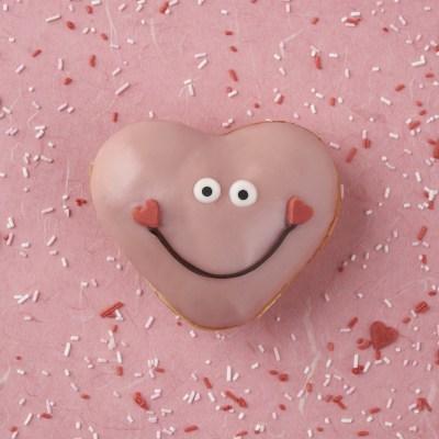 Love is in the air this Valentine’s Day at Krispy Kreme