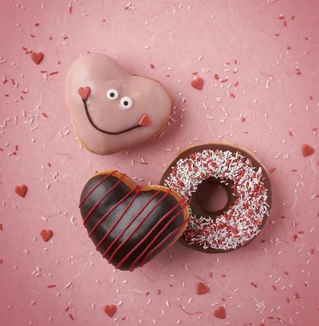 Love is in the air this Valentine’s Day at Krispy Kreme