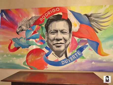 President Rodrigo Duterte Painting | Blushing Gek