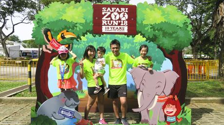 My little troopers at Safari Zoo Run 2018