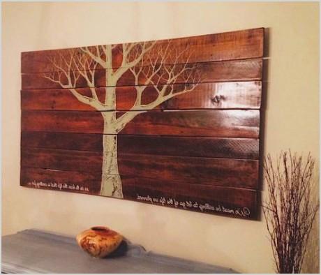 eco art reclaimed pallet wood wall hanging