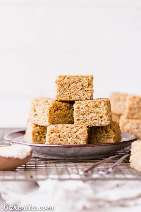 This Gluten Free + Vegan Cornbread is fluffy and light with an amazing texture from the cornmeal! It's perfect served with soup or chili, served as a side or snack, or just topped with a little bit of butter or spread.