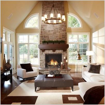 vaulted living rooms