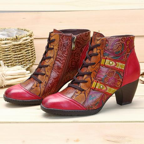 vintage boots Socofy