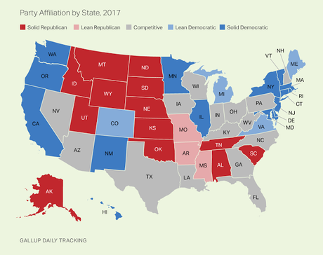 There is A Political Shift Toward The Democratic Party