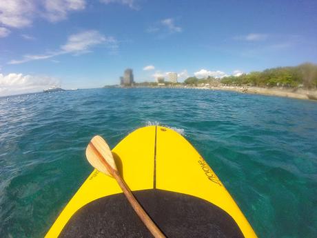 SUP (Stand Up Paddle) with Island Buzz Philippines in Mactan Newtown Beach
