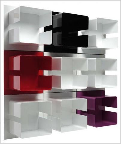 mbox square shelf modern display and wall shelves