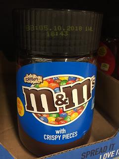 m&ms crispy spread