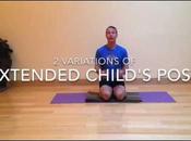 Video Week: Variations Extended Child's Pose