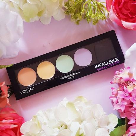L’Oreal Infallible Total Cover Color Correcting Kit Review & Swatch