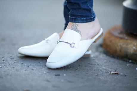 White mules are perfect for spring