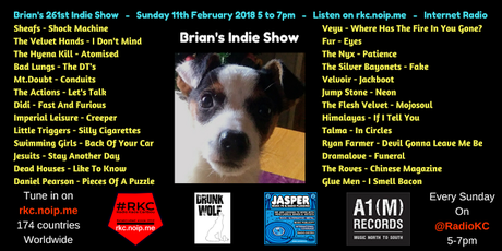 Brian's Indie Show Replay - As played on Radio KC - 4.2.18